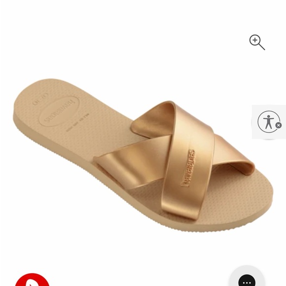 Havaianas Gold Sandals - Picture 3 of 4